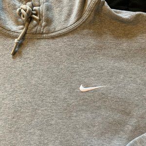 Nike Men's Pullover Hoodie - Gray LG